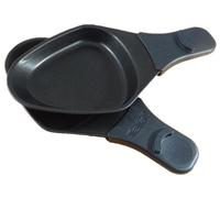 Coupelle ovale - SEB - Lot de 6 - Noir - Acier inoxydable & Aluminium - 6 cavités