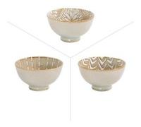 Coupelle penjab beige 11,5 cm (lot de 6) Table passion