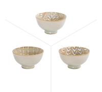 Coupelle penjab beige 9,5 cm (lot de 6) Table passion