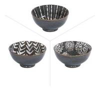 Coupelle penjab brun 11,5 cm (lot de 6) - Table Passion - Marron - Porcelaine Marron G