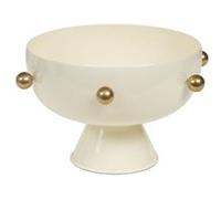 Coupelle Poésie crème 35 cm - - Beige - Métal