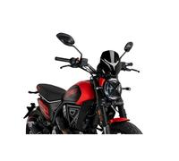 Puig New Generation Sport Ducati Scrambler Full Throttle 2025 Windshield Argenté