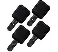 Coupelle Raclette Poêlon Raclette Grill Accessoires Revêtement Antiadhésif - Petfu - 18x8x0,5cm - Noir