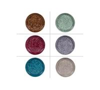 Coupelle ronde 18 cm Mandala Bohème (1 modèle aléatoire) - - Multicolore - Métal