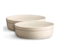 Coupelles à crème brûlée - EMILE HENRY - Lot de 2 Fusain - Diamètre 12 cm - Céramique - Empilables
