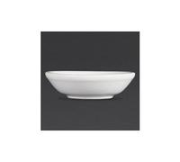 Coupelles à sauce soja Olympia Whiteware 74 mm - x 12 - Porcelaine Noir
