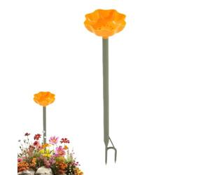 Coupelles Abreuvoir pour Abeilles avec Piquets de Sol Mangeoire d'oiseaux | Mangeoire à Abeilles et Colibris pour Colibri Mésange Extérieur Cour Terrasse Porche
