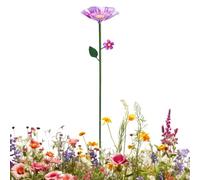 Coupelles d'eau à Abeilles,Mangeoire à Oiseaux en métal extérieure en Forme de | Station d'abreuvement des Papillons | pour pelouse, Cour arrière, Ferme, Patio, jardinière, Paysage, Balcon