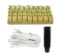 Coupelles en filet pour hydroponie Pots de hors-sol | Blocs de germination végétale pour Jardiniers, Serre, Balcon, Potager, Fruits, Légumes, Parterre, Cour, Jardin