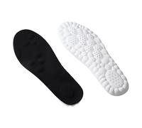 Couper en chaussettes à emboîter, règles sur les odeurs, semelles découpées autour des chaussettes nuages inserts respirants avec soutien de l'arc, semelles amortissantes pour chaussures de sport