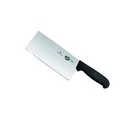 Victorinox - Couteau De Chef Chinois Fibrox - Grande Polyvalence, Du Hachage D Herbes Délicates Au Tranchage De Gros Morceaux De Poisson Et De Steaks
