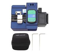 Couperet à fibre optique avec retour automatique pour une utilisation monomode et multimode, outil de coupe en alliage d'aluminium bleu pour connexion à froid et fusion à chaud,