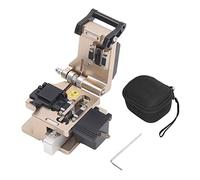 Couperet à Fibre Optique Lame en Acier tungstène Coupe 3 en 1 Coupe Rapide et Propre pour Le Travail de Communication par Fibre Optique Couleur Or modèle HF 6S