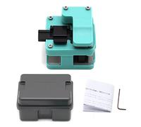 Couperet de fibre automatique coupe-fibre optique haute précision retour de lame outil de soudage à froid par fusion à chaud pour câble à fibre de quartz monocœur acier inoxydable