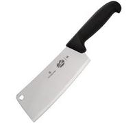 Victorinox Fibrox Couperet de cuisine en acier inoxydable Noir 18 x 5 x 5 cm