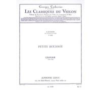COUPERIN FRANÇOIS - PETITE BOURREE - VIOLON, PIANO