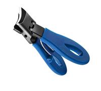 coupes à ongles - en pente, ouverture large | Petitesses à ongles en ongles en ongles extra fort avec protection contre les éclaboussures, coupeurs en acier inoxydable pour ongles épais, out