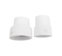 Coupes à souder Tig - Coupes en verre pour torche Tig, buse en céramique pour soudage à l'argon, kit de coupe de soudure en céramique, pièces de torche de soudage refroidies en céramique, Co