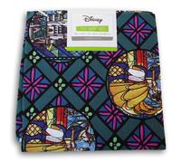 Coupes cr atives Fat Quarter 100 % coton pour la couture et l'artisanat - 45,7 x 53,3 cm (La Belle et la B te violet)