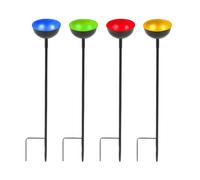 Coupes d'alimentation en Eau pour Abeilles,Pack de 4 Abreuvoirs à Abeilles pour Espaces Verts | Décoration Extérieure pour Nourrir Les Pollinisateurs dans Le Jardin Et La Pelouse