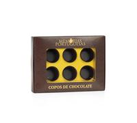 Coupes de chocolat Nomad - 1 boîte de 6 coupes - Poids 36 g - Avec arôme naturel de vanille - Texture lisse et crémeuse - Produit gourmet portugaise