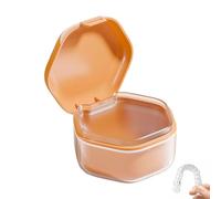 Coupes de prothèse pour prothèse de trempage, étui de prothèse pour prothèse totale - Tasse de prothèse portable avec boîte de prothèse étanche avec couvercle | Étui de prothèse imperméable