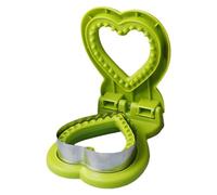 Coupes de sandwich en forme de cœur - joint en acier inoxydable, moule de nettoyage facile, coupe-sandwich en acier inoxydable, scellant de moule en forme de cœur, emporte-pièce durable | Outil de boî