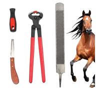 Coupes pour sabots de chèvre, outils de préparation de poney | Kit d'accessoires pour ongles Palm Equins, écuries et découpes, garantissant des performances fiables dans le soin quotidien des sabots