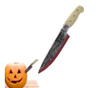 Coupeur D'accessoires De Farce D'Halloween, Simulation De Couteau Sanglant D'Halloween, Jouet De Faux Couteau Réaliste, Accessoires De Costume De Couteau De Pour Les Fêtes D'Halloween De Cosplay