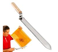 Coupeur de débouchage miel - coupeur de débouchage, Coupe-bouchon dentelé en acier inoxydable | Coupe-abeille, outil manuel pour ruche, équipement d'apiculteur pour une extraction du miel sans effo