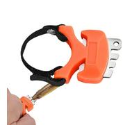 Coupeur De Ligne Tressée - Pince Anneau de Doigt pour Ligne | Pinces à Fil pour Pêche en Eau Salée | pour Étang Kayak Pêche Pleine Air Eau Douce Salée Glace Camping Rive