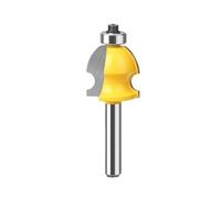 Coupeur de moulage de mèche de routeur en alliage de tungstène-cobalt | Coupeur de moulage de bois de tailles multiples for portes d'armoires(12mmX25.4mmX72.5mm)