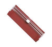 Coupeur de papier - Cutter de précision - Outil portable de précision pour passe-temps et bricolage pour carton projets coupons photo étiquettes cartes Scrapbook