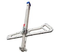 Coupeur de Plaques de Plâtre,Découpeuse pour Plaques de Plâtre avec Poignée Pliable en Aluminium,Outil de Découpe Professionnel pour Cloisons Sèches,Largeur de Coupe 1.5-61cm