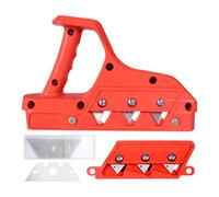 Coupeur de plâtre rapide - Outil de coupe pour menuiserie à poussée manuelle | Outil de coupe pour cloison sèche à 45 et 60 degrés - Pour La Construction De Avec Plinthe Et Bord