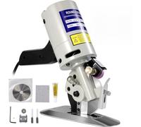 Coupeur de tissu rotatif 9 0mm Coupeaux de découpe électrique Ciseaux de Ciseaux Ciseaux Coucher des métiers à faible bruit for la soie Efficacité et Précision