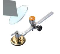Coupeur de Verre Circulaire | Robuste Précis Réglable | Coupeur Circulaire Verre pour Usage Intensif,Pour Installation De Miroirs Et Fenêtres Encadrement D'Projets Artistiques Chantier