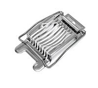 Coupeur d'oeufs pour les oeufs durs, coupeur d'oeufs multifonctionnel en fil d'acier inoxydable, utilitaire de cuisine, pain d'oeufs hachable champignons fruits mous