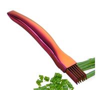 Coupeur d'Oignons Verts | Gadget Antidérapant Gain De Temps | Éminceur d'Oignons Verts de Cuisine,pour Dortoir Camping Pique-nique Restauration Camion Mère Père Femme au Foyer