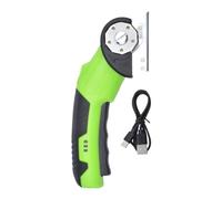 Coupeur Électrique | Découpe-Boîte Mini Portable avec Verrou de Sécurité et Éclairage LED | Ciseaux Rechargeables pour Moquettes, Usage Industriel, Tissus, Cuir, Loisirs Créatifs et Menuiserie