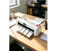 Coupeur électrique for carte 90 × 54mm, Machine à relier automatique de coupe de carte de visite, carte de coupe automatique robuste