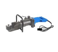 Coupeur hydraulique de barres d'armature, Cintreuse De Barres D'armature Hydraulique Électrique Portable, Redresseuse, Machine À Cintrer, Presse Main, Coupe Rapide(4-20mm)