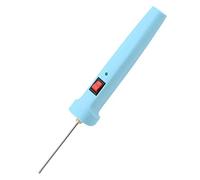 Coupeur Mousse 13.5W 5cm Stylo de Coupe de Mousse Bricolage Découpeur de Mousse de Fil Chaud Électrique Chaud avec l'Adaptateur Secteur 110-250V(EU Plug 110-250V)