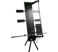 Coupeuse de polystyrène SucceBuy, épaisseur de coupe maximale de 42 cm, longueur maximale de 127 cm, coupeur de mousse à fil chaud avec réglage de 0 à 90°, six fils chauffants, support et plaque latér