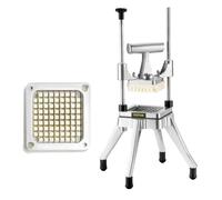 Coupeuse manuelle de cubes de fruits et légumes, acier inoxydable, grade professionnel, B