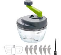 Coupeuse manuelle FiveMileBro avec 3 lames en acier inoxydable