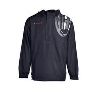AC Milan 769335 FtblLegacy Windbreaker Jacket Men's Black-Tango Red XS