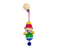 Coupez le chiffre clown Felix 110 x 60 x 30 ENCORE accessoires avec des erreurs de boguets en bois