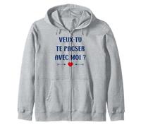 Couple Amour Demande De Pacs Veux-tu Te Pacser avec Moi Sweat à Capuche