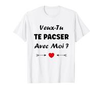 Couple amour Demande De Pacs Veux-tu Te Pacser Avec Moi T-Shirt